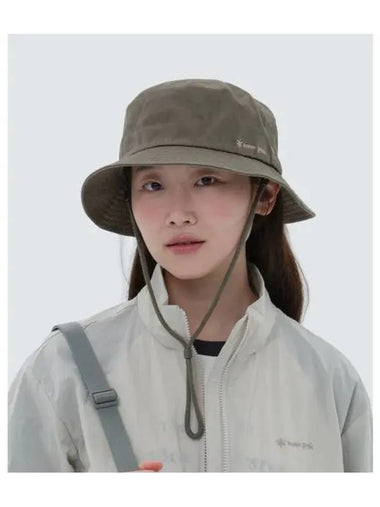 Cland Bucket Hat Olive S24SUFHA34 - SNOW PEAK - BALAAN 1