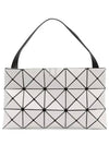 Lucent Matte Geometric Panel Cross Bag Silver - ISSEY MIYAKE - BALAAN 2