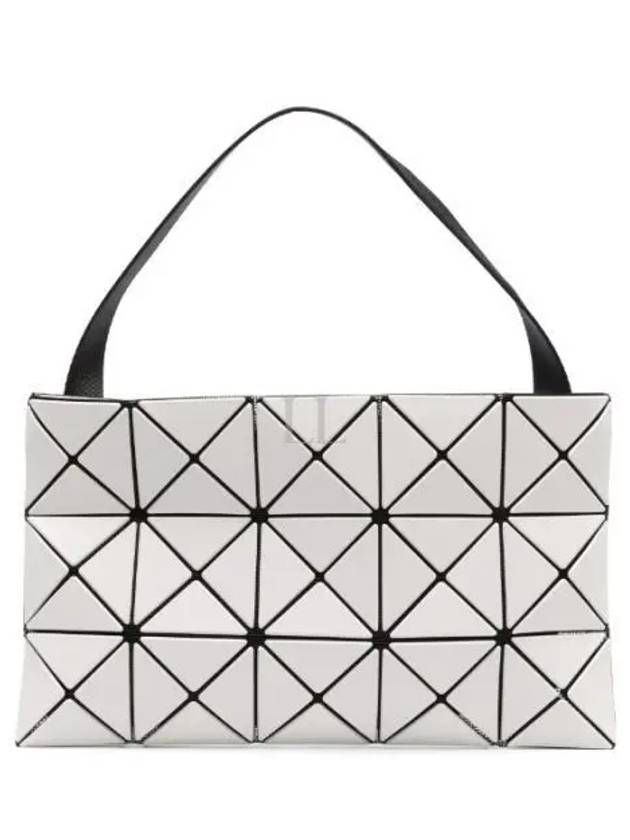 Lucent Matte Geometric Panel Cross Bag Silver - ISSEY MIYAKE - BALAAN 2