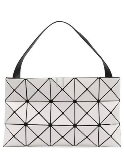 Lucent Matte Geometric Panel Cross Bag Silver - ISSEY MIYAKE - BALAAN 2