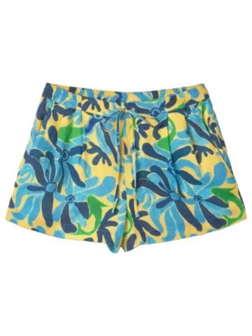 No Bacon City in Vicekos Fish Print Shorts Pants Powder Blue - MARNI - BALAAN 1