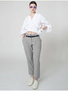 AW41PT02 Slim baggy G pantsGray - ATHPLATFORM - BALAAN 7