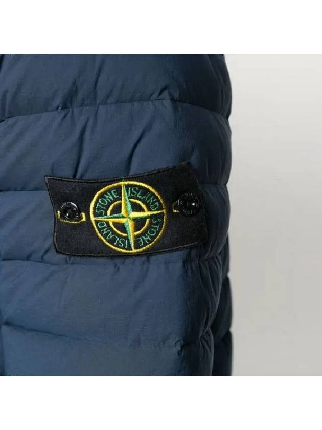 Room Woven Chambers Stretch Nylon TC Lightweight Padding Navy - STONE ISLAND - BALAAN.