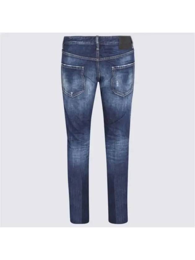 Men's Dark Semplice Wash Cool Guy Skinny Jeans Blue - DSQUARED2 - BALAAN 3