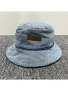 Logo Denim Bucket Hat Light Blue - ACNE STUDIOS - BALAAN 3