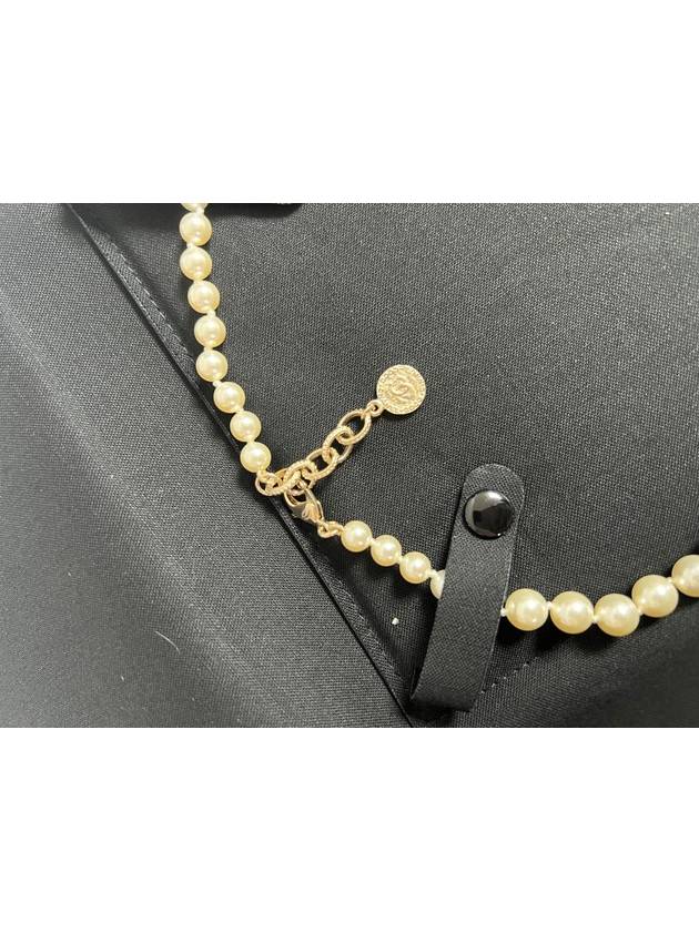 100th anniversary pearl necklace - CHANEL - BALAAN 4