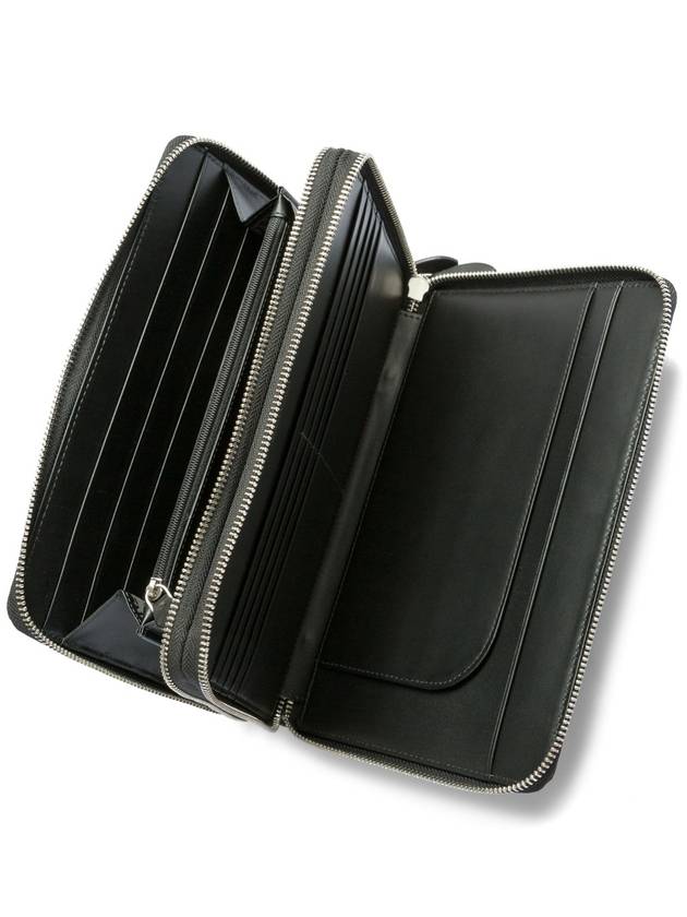 ALL OVER EMBOSSED LOGO LEATHER ORGANIZER - EMPORIO ARMANI - BALAAN 3