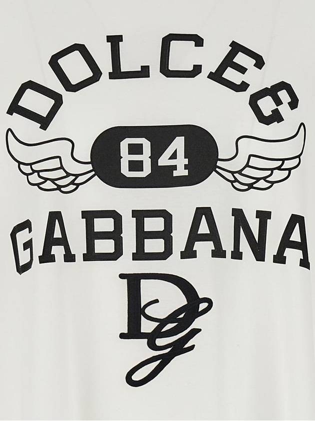 Dolce & Gabbana Logo Print T-Shirt - DOLCE&GABBANA - BALAAN 4