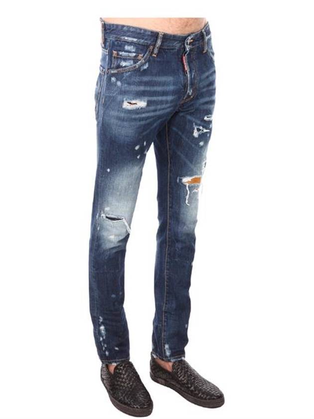 Bullet Washing S74LB0236 470 Men's Jeans - DSQUARED2 - BALAAN 3