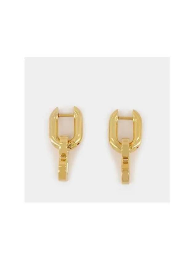 B Earrings Gold - BALENCIAGA - BALAAN 3