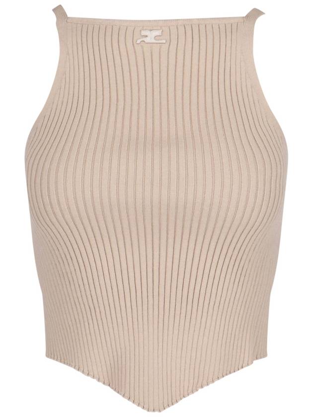 Courrèges Top Beige - COURREGES - BALAAN 1