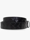 Intrecciato Belt Black - BOTTEGA VENETA - BALAAN 5