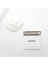 Logo Gold Metal Crystal Brooch ABA750 B10946 NN970 - CHANEL - BALAAN 8