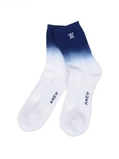 Anew Men s Gradient Point Middle Socks AGBBMSC04 RB Domestic Product GQCY22041793322 - ANEWGOLF - BALAAN 1