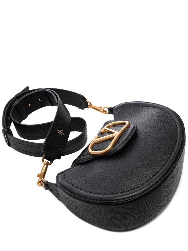 Garavani V Logo Shoulder Bag Black - VALENTINO - BALAAN 6