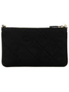 Triangle Logo Chain Pouch Shoulder Bag Black - PRADA - BALAAN 4