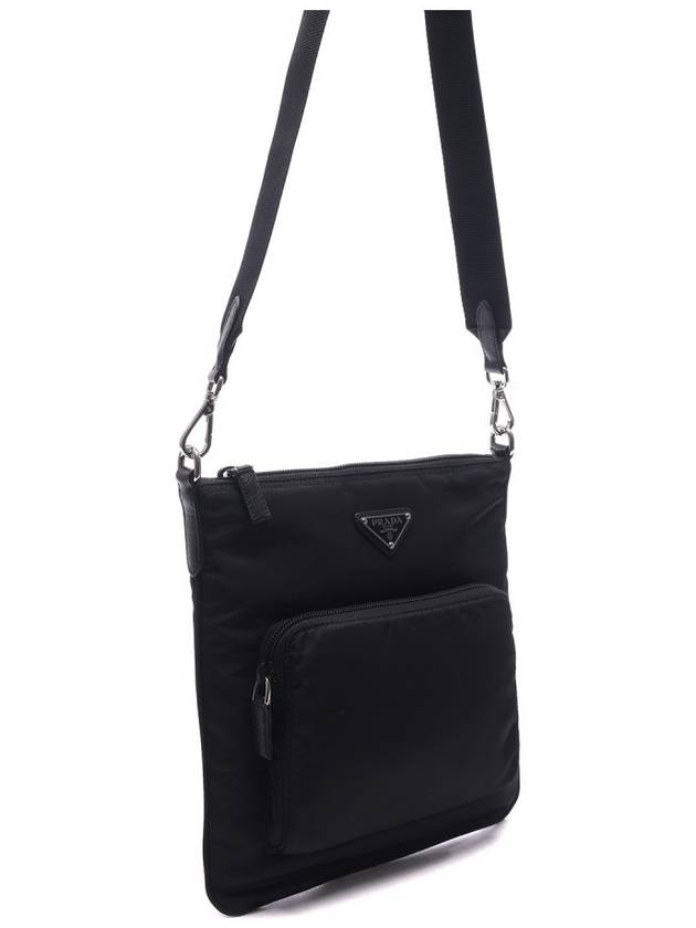 Women's Nylon Triangle Logo Cross Bag 1BH716 ZOT F0002 V OTM 23F - PRADA - BALAAN 3