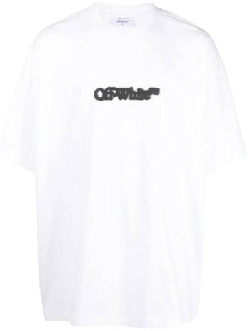 logo print T-shirt - OFF WHITE - BALAAN 1