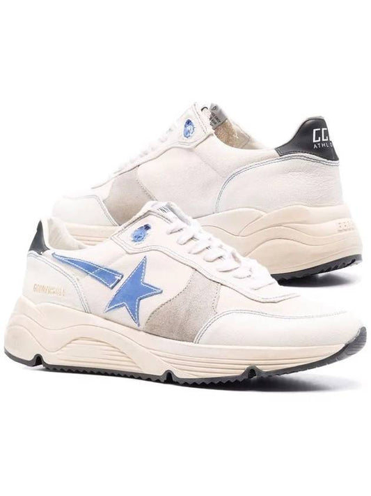 Men's Canvas Running Sole Low Top Sneakers - GOLDEN GOOSE - BALAAN.