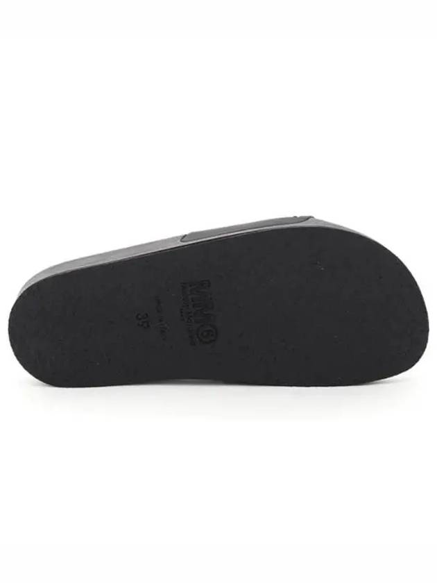 Number Logo Slippers Black - MAISON MARGIELA - BALAAN 10