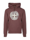 Logo Compass Hooded Sweatshirt 711566089 V0011 - STONE ISLAND - BALAAN 2