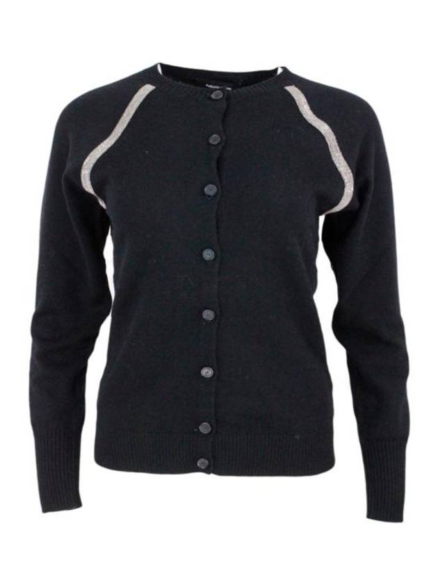 Sweater MAD223F375H740825 BLACK - FABIANA FILIPPI - BALAAN 1