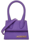 Le Chiquito Signature Mini Tote Bag Purple - JACQUEMUS - BALAAN 2