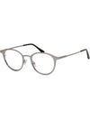 Blue light blocking glasses frame TF5528B 009 round frame vision protection men women fashion - TOM FORD - BALAAN 8