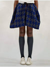 AW42AS08 Wool blend knee socks Charcoal - ATHPLATFORM - BALAAN 4