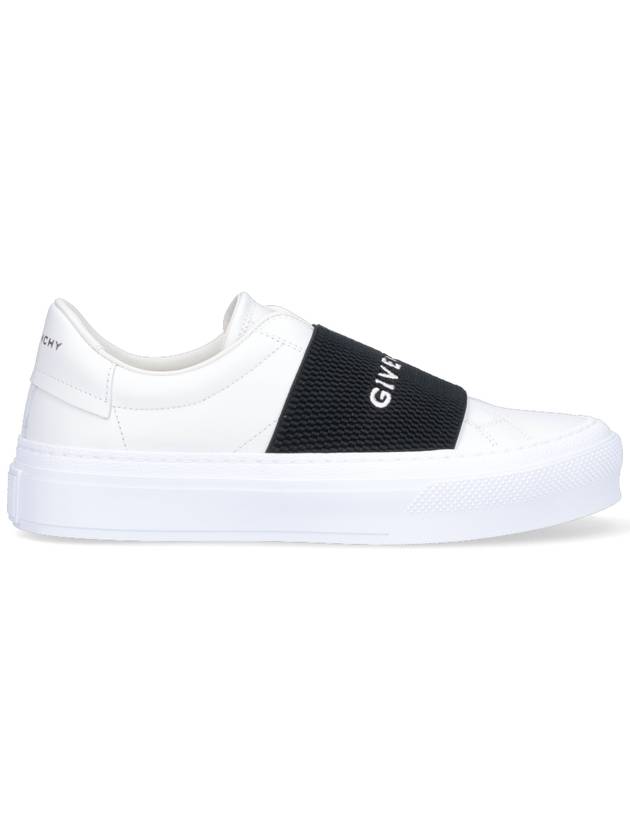 City Banding Logo Low Top Sneakers White - GIVENCHY - BALAAN 2