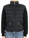 women s zip up padding black - MONCLER - BALAAN 3