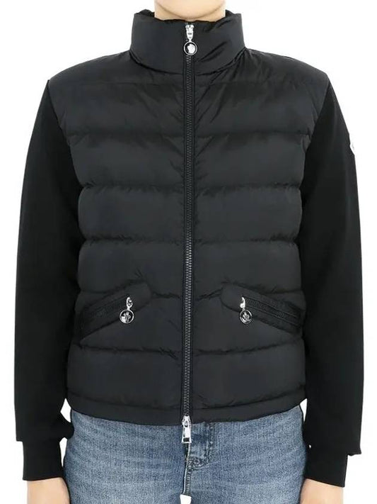 women s zip up padding black - MONCLER - BALAAN 2