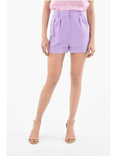 Short Pants 03250425A0264 Violet - MOSCHINO - BALAAN 1