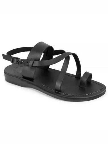 SANDALS NO 519 Bethany Black - JERUSALEM - BALAAN 1