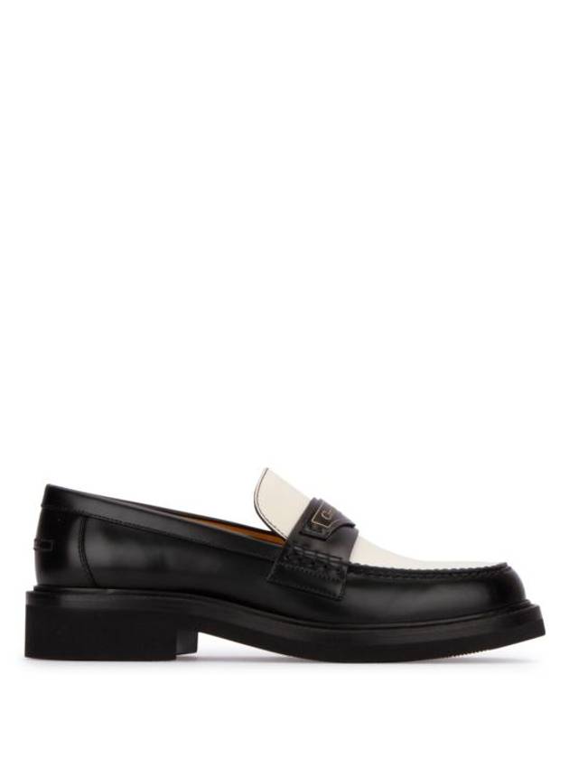 Boy Brushed Calfskin Loafer White Black - DIOR - BALAAN 2