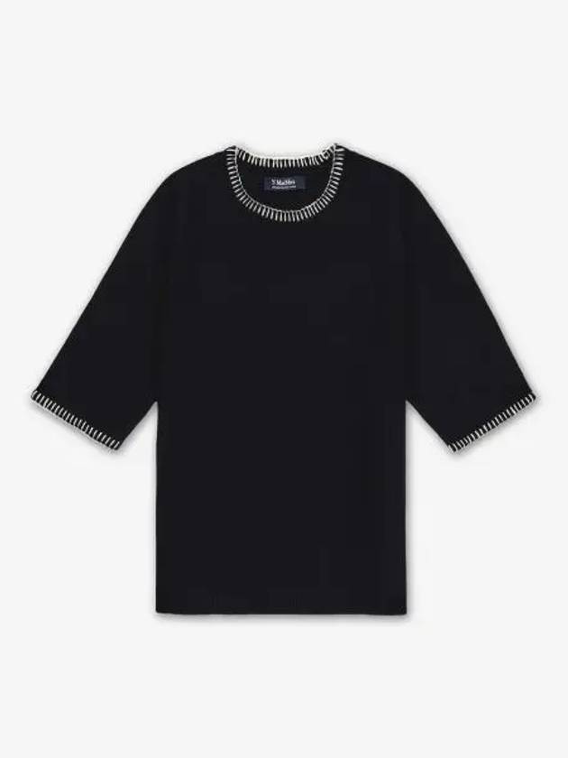 Apollo Knit Top Black - S MAX MARA - BALAAN 2