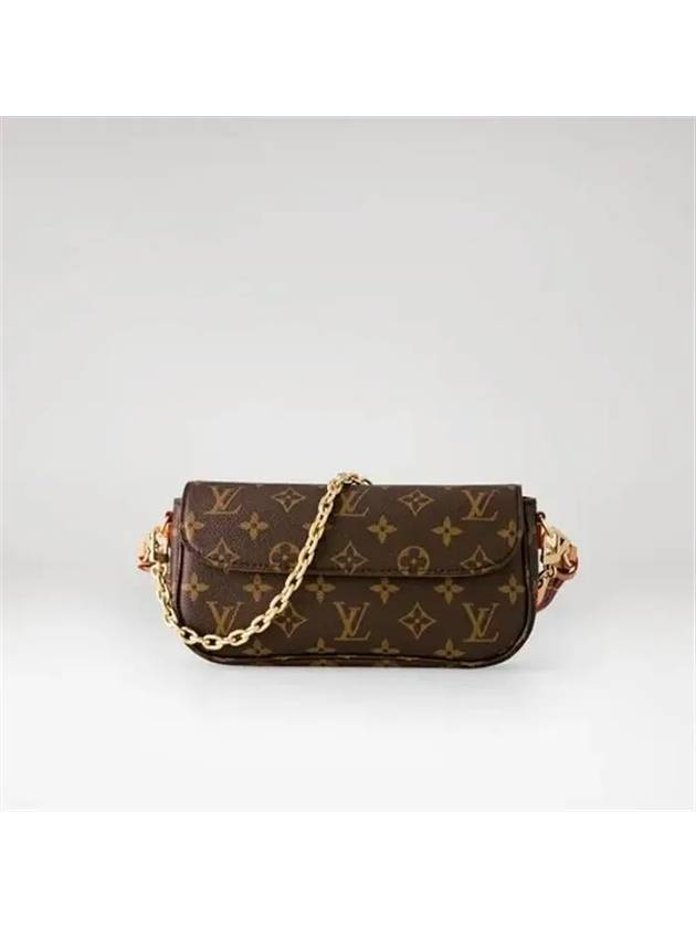 Ivy Wallet on Chain Monogram Shoulder Bag Tan - LOUIS VUITTON - BALAAN 3