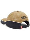 C Dale Distressed Colour Block Base Ball Cap Brown - DIESEL - BALAAN 3