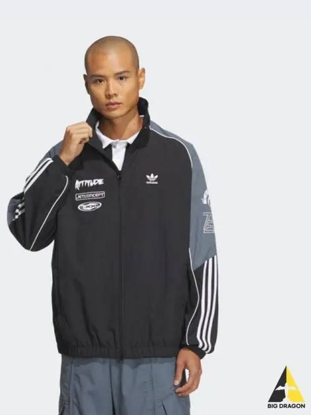 Moto Jacket M BLACKwhite - ADIDAS - BALAAN 1