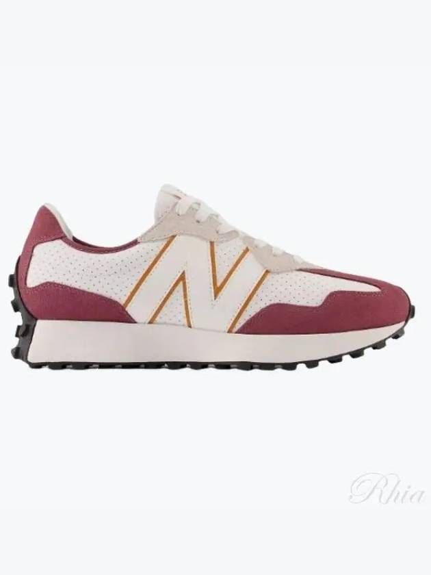 327 Low Top Sneakers White Burgundy - NEW BALANCE - BALAAN 2