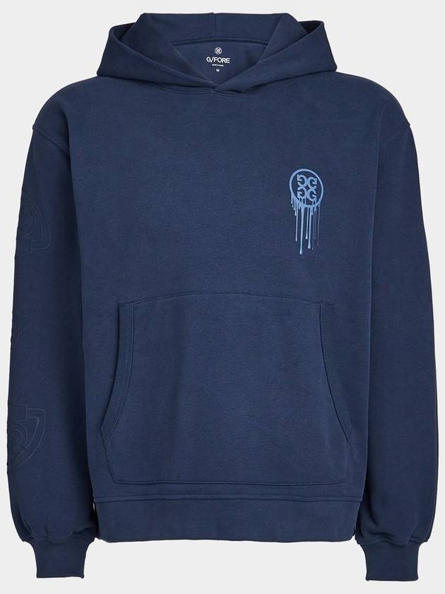 Birdies Oversized French Terry Hoodie Ink - G/FORE - BALAAN 6