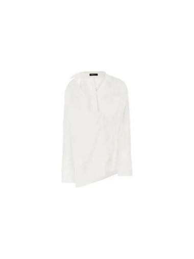 JOTIE Asymmetric patch pocket shirt 2302WSH08FA028 001 - ANN DEMEULEMEESTER - BALAAN 1