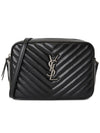 Roux Quilted Cross Bag Black - SAINT LAURENT - BALAAN 2