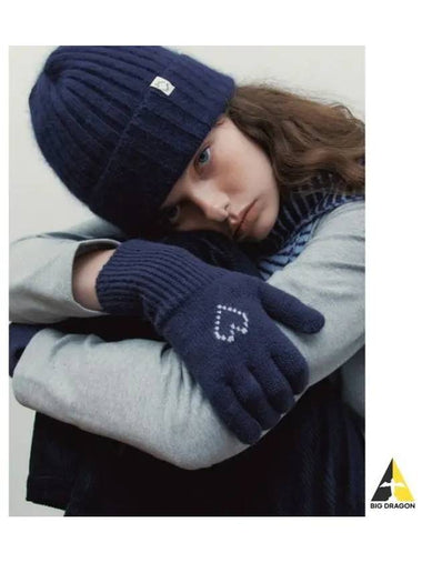 WARMER GLOVE SET NAVYSTORM BLUE - BENSIMON - BALAAN 1