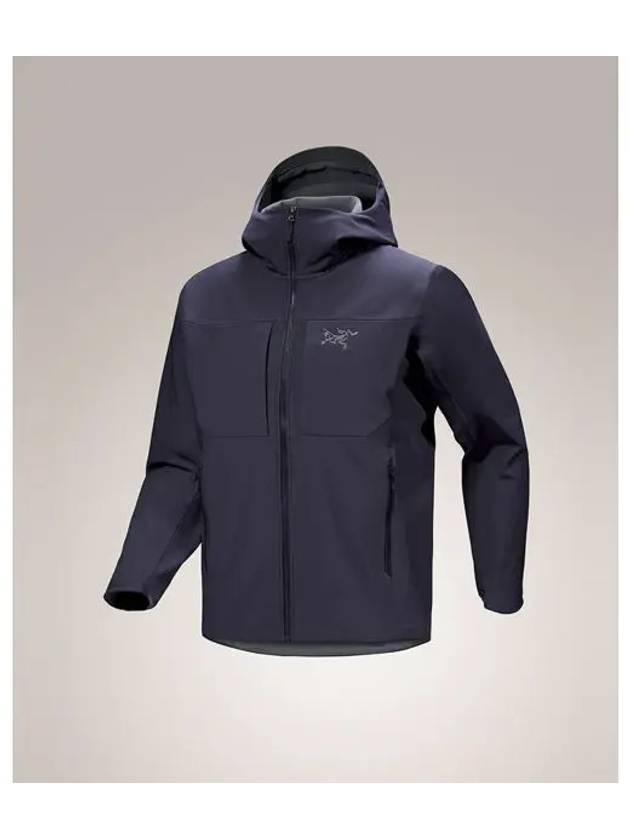 ARCTERYX GAMMA MX HOODIE MEN BLACK SAPPHIRE AJOFMX8485 - ARC'TERYX - BALAAN 1