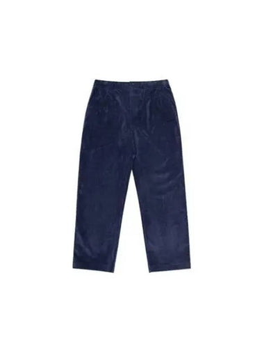 KODAK Apparel Brownie Regular Fit Corduroy Tapered Pants NAVY - KODO - BALAAN 1