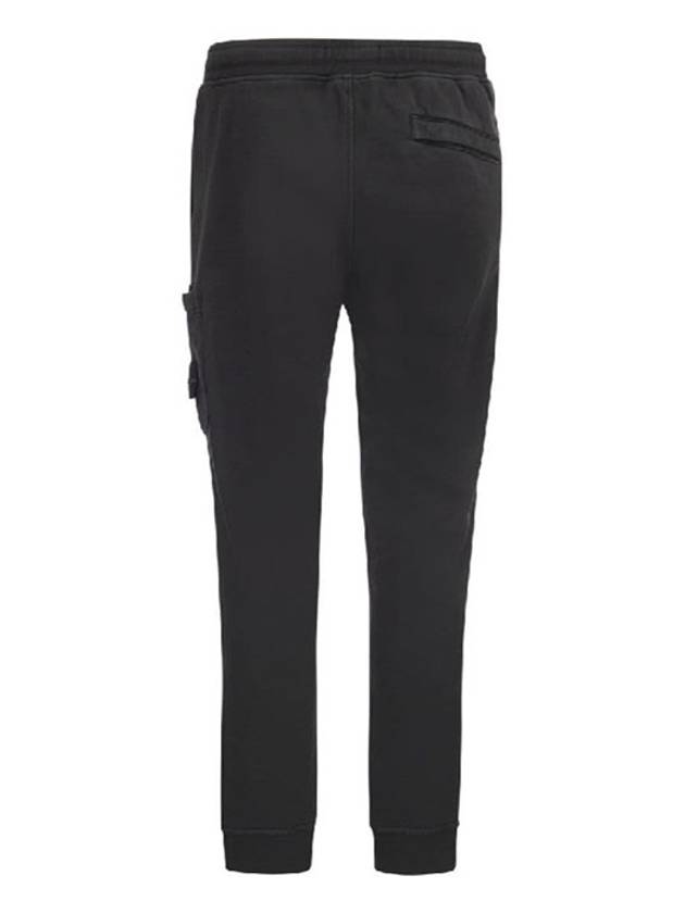 Wappen Patch Cargo Jogger Track Pants Black - STONE ISLAND - BALAAN 3