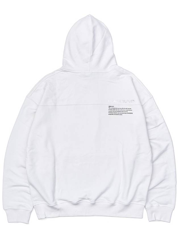 BBD Hidden Freedom Hoodie White - BLACKBLOND - BALAAN 4