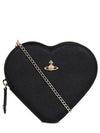 Heart Shoulder Bag Black - VIVIENNE WESTWOOD - BALAAN 2