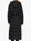 Cloud Belted Hooded Long Padded Black - MOOSE KNUCKLES - BALAAN 5